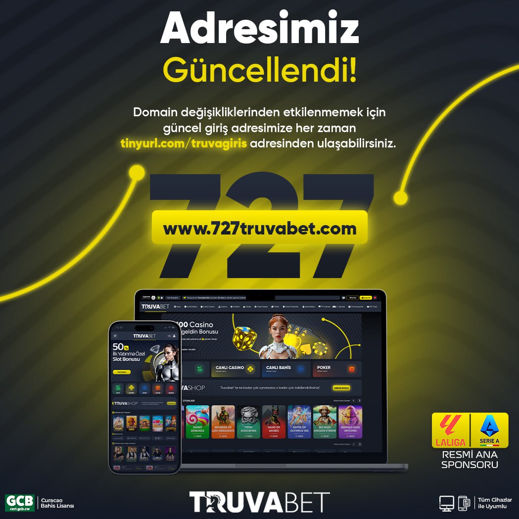Truvabet Giriş Linki Değişti: Yeni Adres 727truvabet.com