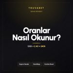 Truvabet oranlar nasıl okunur