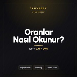 Truvabet oranlar nasıl okunur