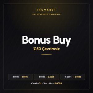 Truvabet Bonus Buy: %50 Çevrimsiz Rehber 1 - TRUVABET Truvabet Bonus Buy