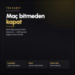 Truvabet bahis bozdurma özelliği