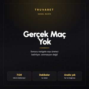 Truvabet sanal bahis nasıl çalışıyor